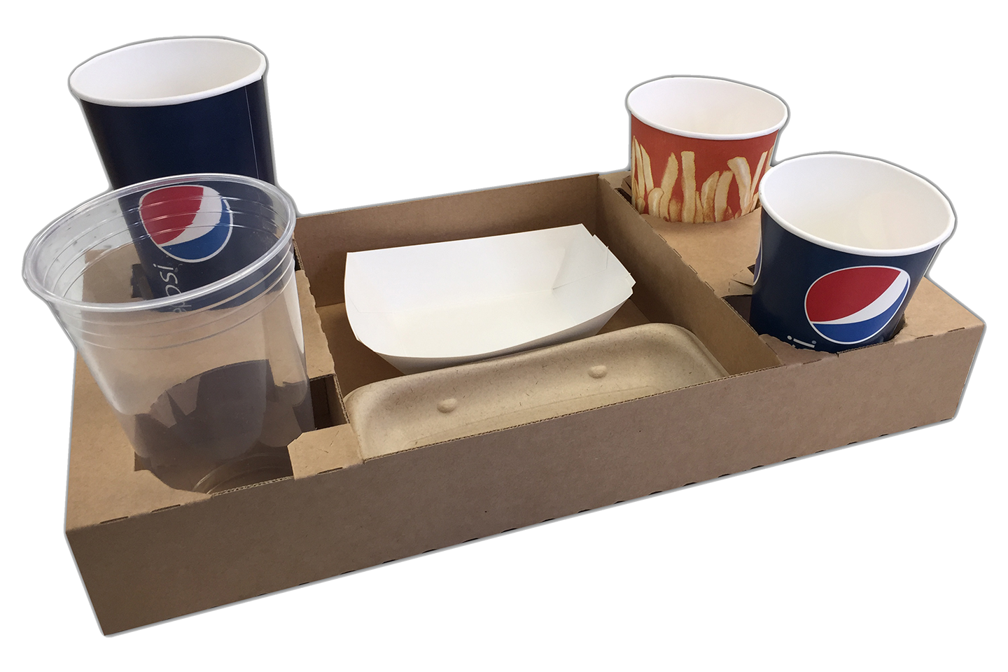 stadium food packaging
