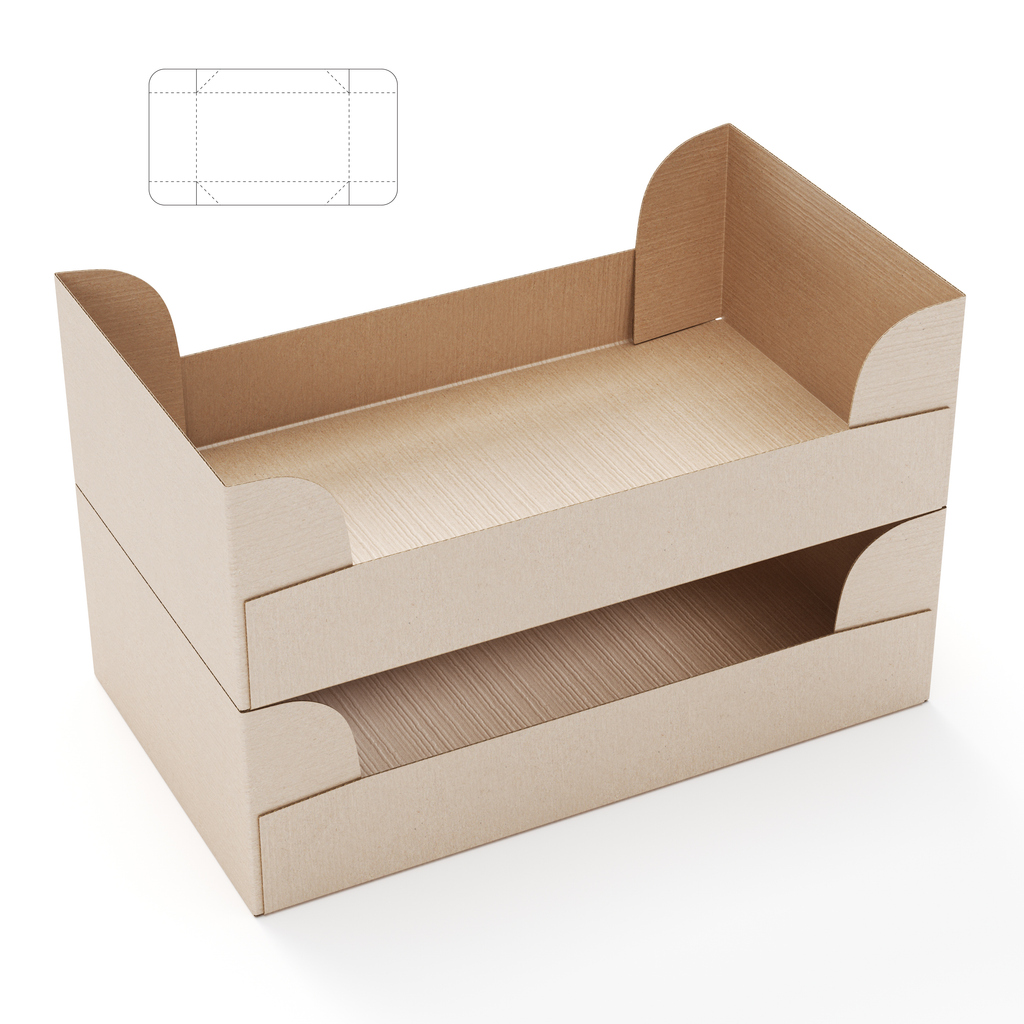 die cut trays